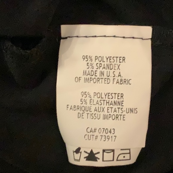 Tiana B. Size Small Soft and Comfortable Black Dress with piping - never… - Picture 5 of 5